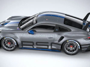 Porsche 911 GT3 Cup 2021 3D Model