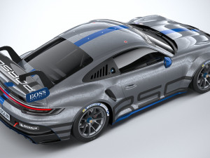 Porsche 911 GT3 Cup 2021 Modèle 3D