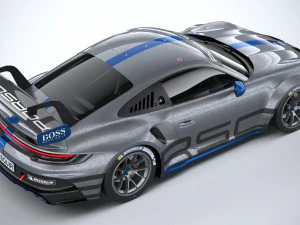 Porsche 911 GT3 Cup 2021 3D Model
