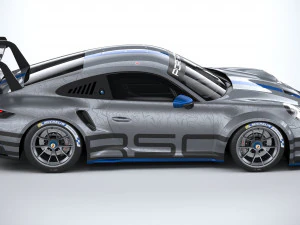 Porsche 911 GT3 Cup 2021 3D Model