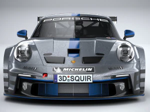 Porsche 911 GT3 Cup 2021 3D Model