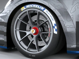 Porsche 911 GT3 Cup 2021 3D Model