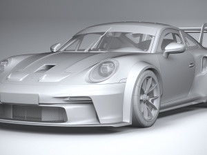 Porsche 911 GT3 Cup 2021 Modèle 3D