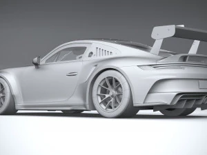 Porsche 911 GT3 Cup 2021 3D Model
