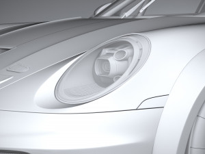 Porsche 911 GT3 Cup 2021 Modèle 3D