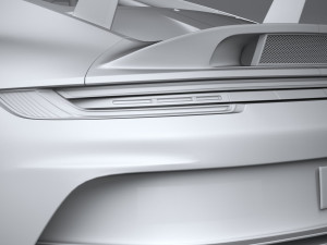 Porsche 911 GT3 Cup 2021 Modèle 3D