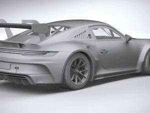 Porsche 911 GT3 Cup 2021 3D Model