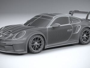Porsche 911 GT3 Cup 2021 Modèle 3D