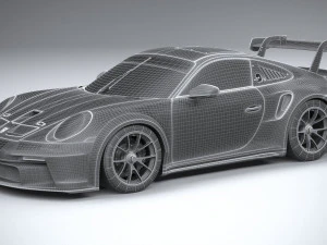 Porsche 911 GT3 Cup 2021 3D Model