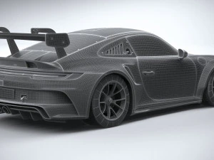 Porsche 911 GT3 Cup 2021 3D Model