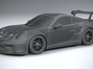 Porsche 911 GT3 Cup 2021 Modèle 3D