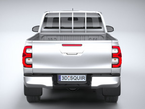 Toyota Hilux Regular Cab 2021 3Dモデル