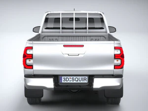 Toyota Hilux Regular Cab 2021 3D Model
