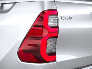 Toyota Hilux Regular Cab 2021 3Dモデル