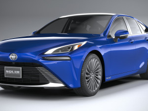 Toyota Mirai 2022 3Dモデル