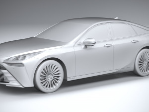 Toyota Mirai 2022 3Dモデル