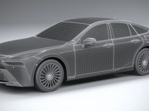 Toyota Mirai 2022 3D Model