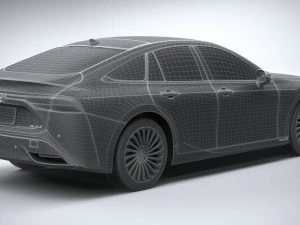 Toyota Mirai 2022 3D Model