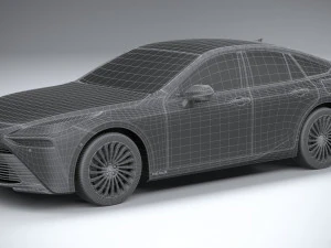 Toyota Mirai 2022 3D Model