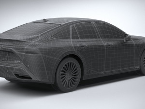Toyota Mirai 2022 3Dモデル