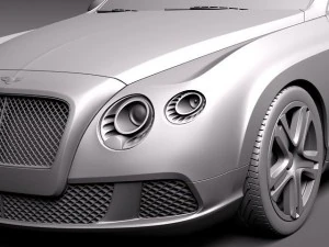 Bentley Continental GTC 2012 3D Model