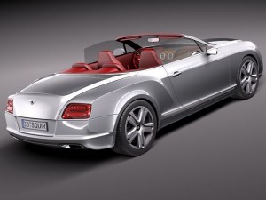 Bentley Continental GTC 2012 Model 3D