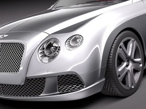 Bentley Continental GTC 2012 3D Model