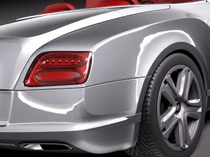 Bentley Continental GTC 2012 3D Model