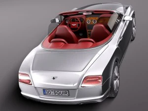 Bentley Continental GTC 2012 3D Model