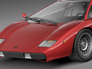 Countach LP400 1973 Model 3D