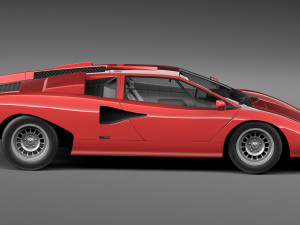 Countach LP400 1973 Model 3D