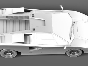 Countach LP400 1973 Model 3D