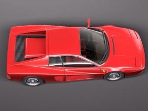 Ferrari Testarossa 1984-1990 Modelo 3D