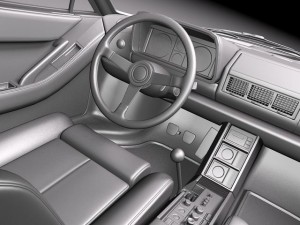 Ferrari Testarossa 1984-1990 Modelo 3D