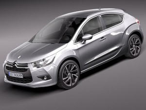 Citroen DS4 2012 3D Model