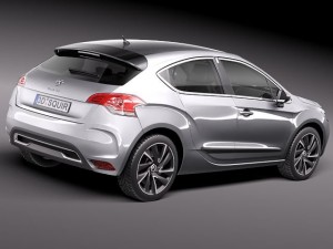 Citroen DS4 2012 3D Model