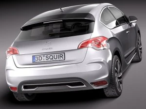 Citroen DS4 2012 3D Model