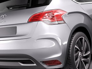 Citroen DS4 2012 3D Model