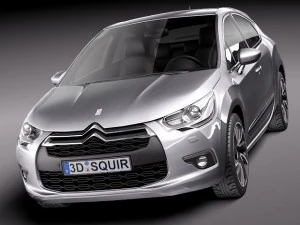 Citroen DS4 2012 3D Model