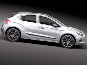 Citroen DS4 2012 3D Model
