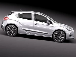 Citroen DS4 2012 3D Model