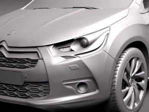 Citroen DS4 2012 3D Model