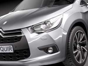 Citroen DS4 2012 3D Model