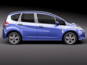 Honda Jazz Fit 2011 3D Model