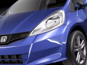Honda Jazz Fit 2011 3D Model