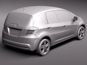 Honda Jazz Fit 2011 3D Model