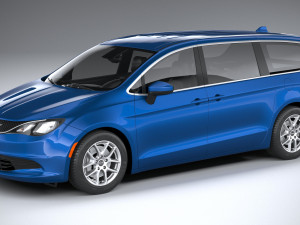 Chrysler Voyager 2020 3D Model