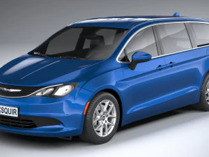 Chrysler Voyager 2020 3D Model