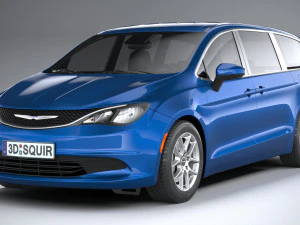 Chrysler Voyager 2020 3D Model