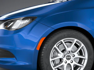 Chrysler Voyager 2020 3D Model